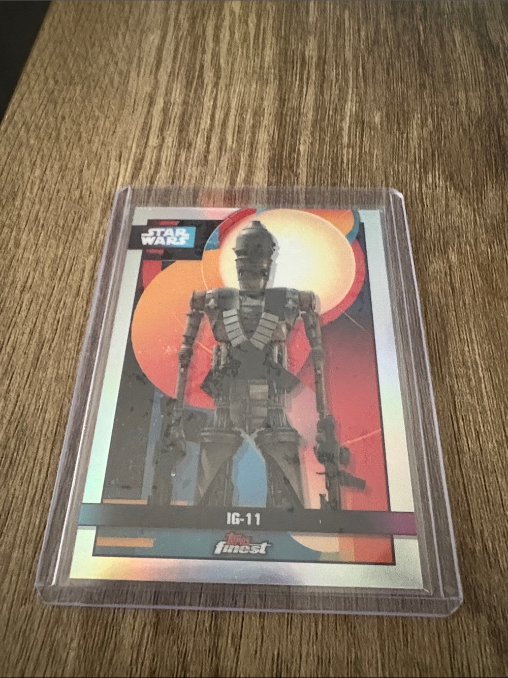 Topps Star Wars IG-11 Holographic Card